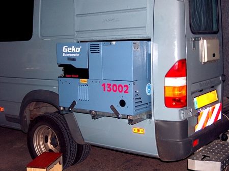  בנזין מושתק קומפקטי GEKO 13000-s