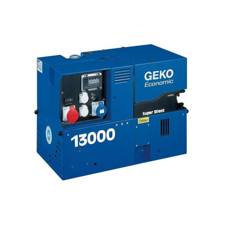  בנזין מושתק קומפקטי GEKO 13000-s